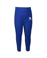 Toddler Boys and Girls Heathered Gray, Royal Kentucky Wildcats Forever Love Team T-shirt and Leggings Set