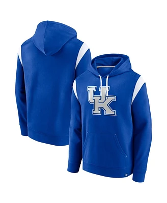 Men's Fanatics Royal Kentucky Wildcats Gym Rat Pullover Hoodie