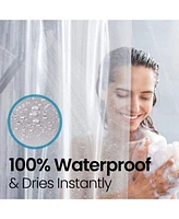 Liba 8g Peva Extra Heavy Weight Shower Curtain Bathroom
