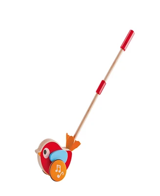 Hape Lilly Musical Push-Along Toddler Toy