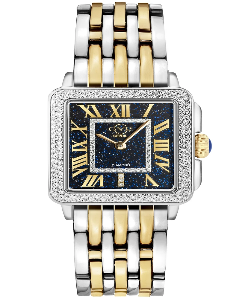 GV2 by Gevril Women's Padova Two-Tone Stainless Steel Watch 30mm