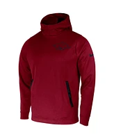 Men's Nike Cardinal Arkansas Razorbacks 2-Hit Performance Pullover Hoodie