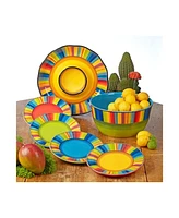 Certified International Sierra 4-Pc. Salad Plates asst.