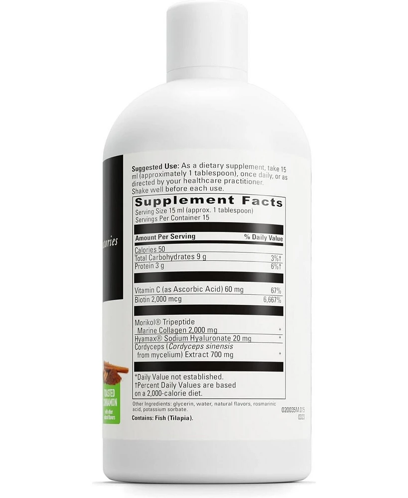 DaVinci Laboratories Davinci Labs - Collagen Flex - A Liquid Dietary Supplement to Support Healthy Joints - Toasted Cinnamon