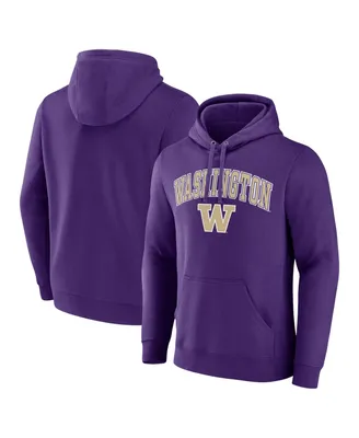 Men's Fanatics Purple Washington Huskies Campus Pullover Hoodie