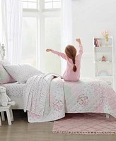 Laura Ashley Kids Ellyn Reversible Piece Quilt Set