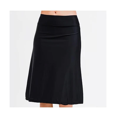 Calypsa Women's Long Swim Skort