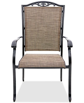 Wythburn Mix and Match Filigree Sling Outdoor Dining Chair, Created for Macy's