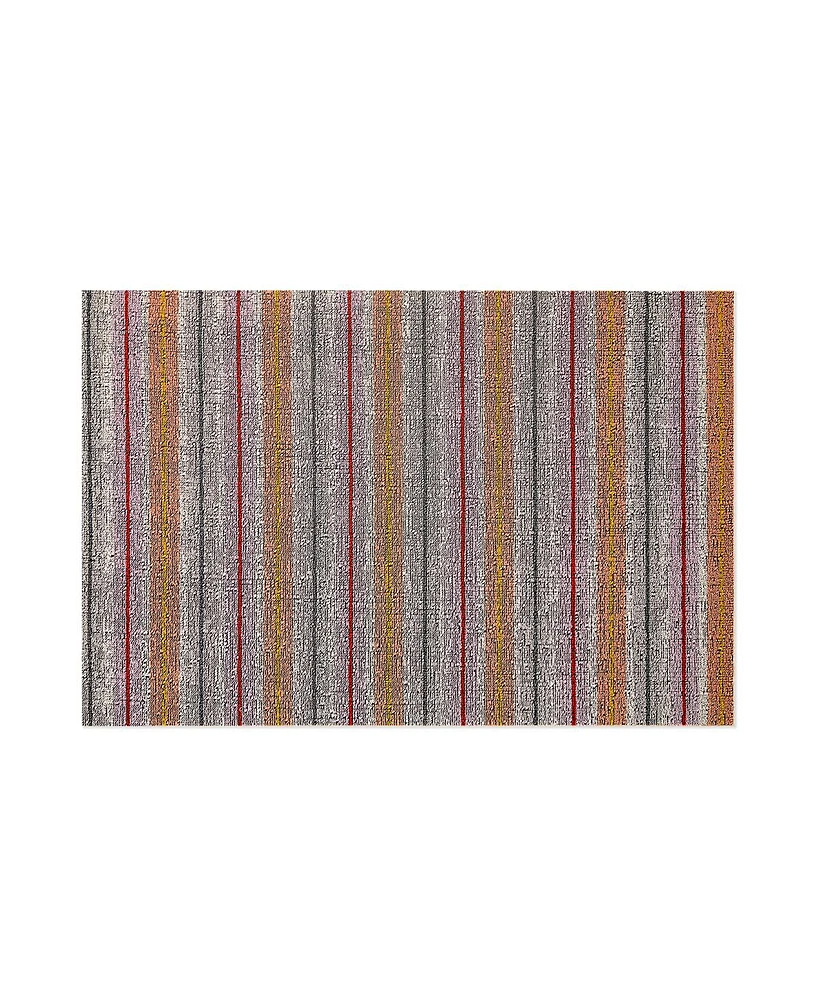 Chilewich Ribbon Stripe Shag Runner 24" x 72"