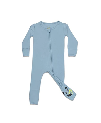 Bellabu Bear Unisex Baby Oasis Teal Convertible Footie
