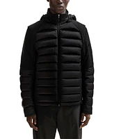 Boss by Hugo Boss Men's Detachable Hood Water-Repellent Jacket