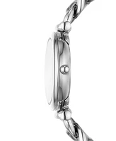 Fossil Women's Carlie Three-Hand Gold-Tone Stainless Steel Watch 28mm