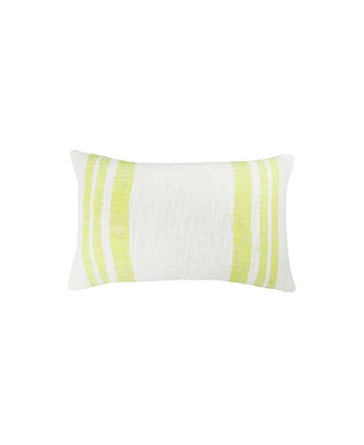 14" x 22" Morgan Citron Woven Luxury Premium Spring & Summer Rectangle Accent Throw Pillow