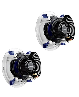 Yamaha Ns-IC600 110 Watt 6.5 Inch 2 Way In Ceiling Speakers - Pair (White)