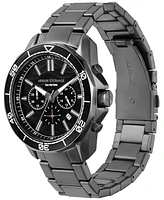 A|X Armani Exchange Men's Chronograph Gunmetal Stainless Steel Watch 44mm