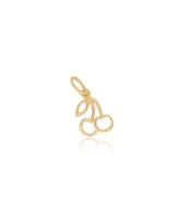 The Lovery Mini Gold Cherry Charm 14K Gold