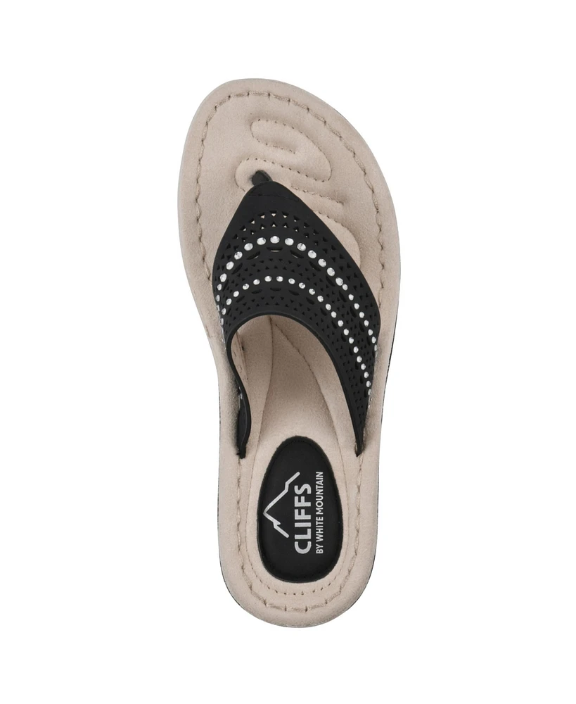 Cliffs by White Mountain Women's Comate Thong Sandal