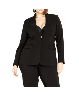 City Chic Plus Kara Jacket