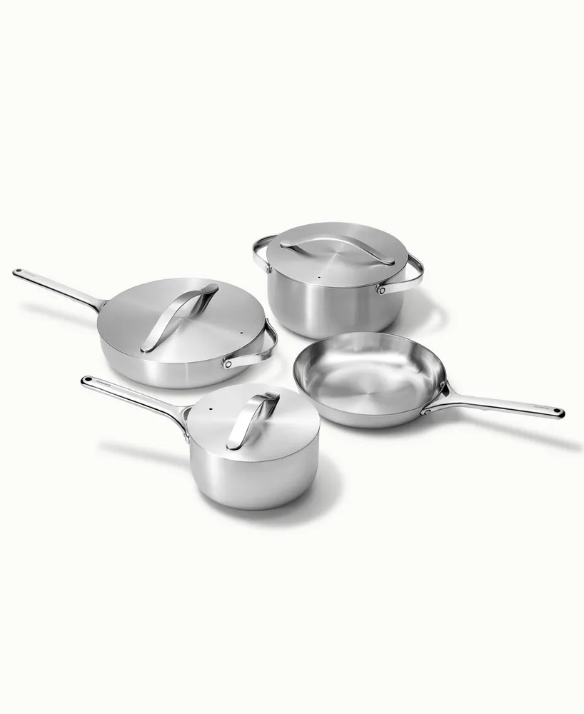 Caraway Stainless Steel 12 Piece Cookware Set