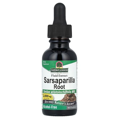 Nature's Answer Sarsaparilla Root Fluid Extract Alcohol-Free 2 000 mg - 1 fl oz (30 ml)