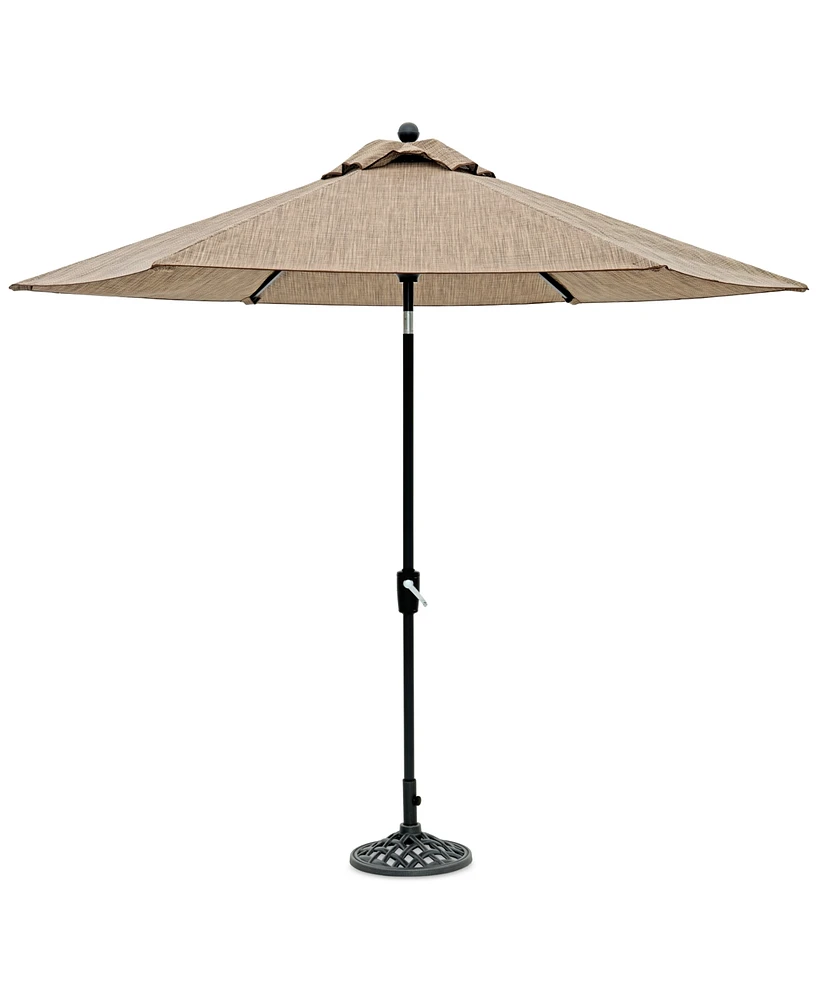 Wythburn Mix and Match Sling 9' Auto Tilt Umbrella, Created for Macy's