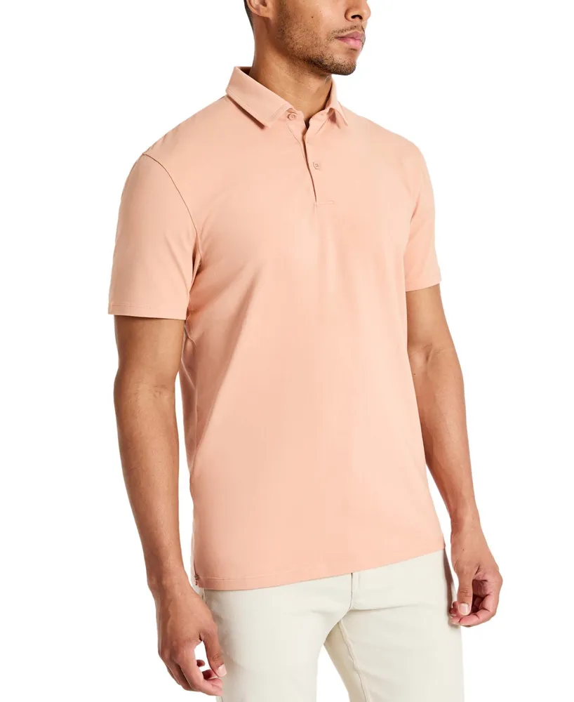 Kenneth Cole Men's Performance Button Polo