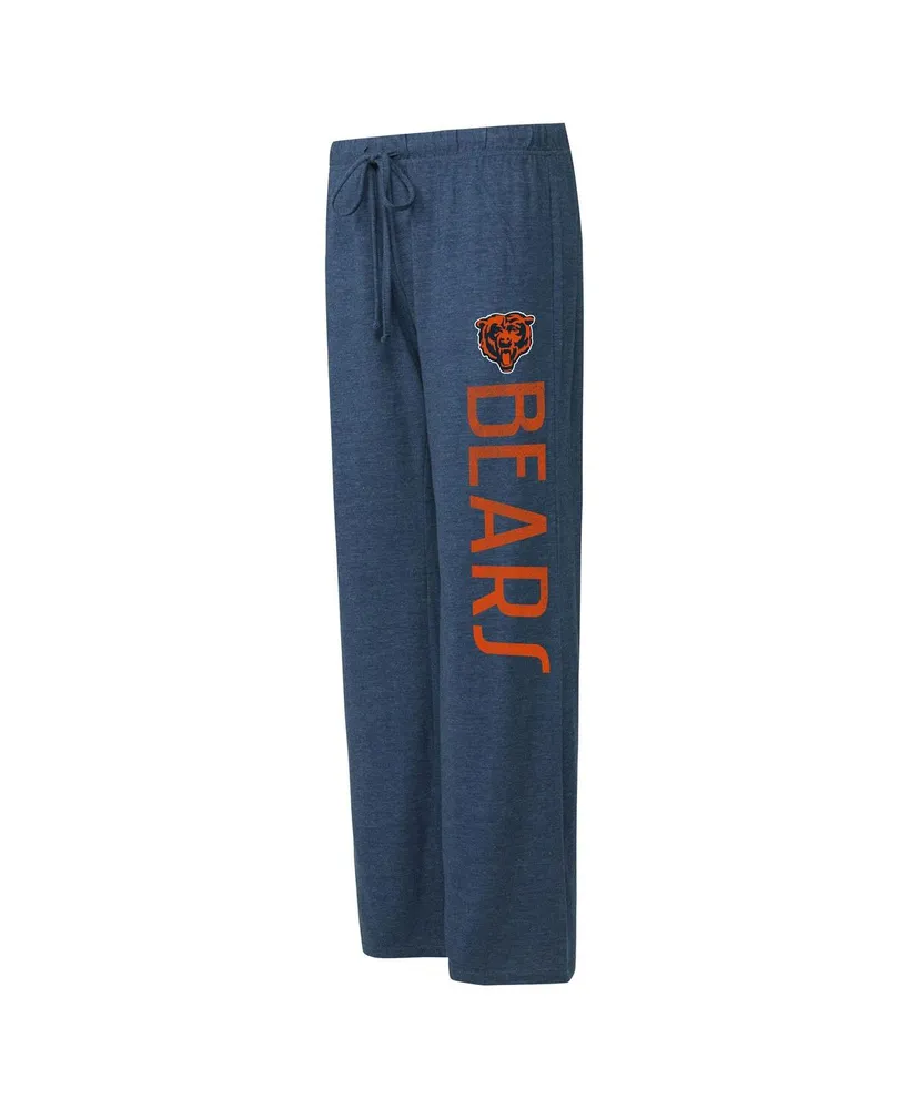 Women's Concepts Sport Navy, Orange Distressed Chicago Bears Muscle Tank Top and Pants Lounge Set