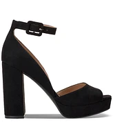 Sun + Stone Women's Reemaa Peep Toe Block Heel Platform Sandals, Created for Macy's