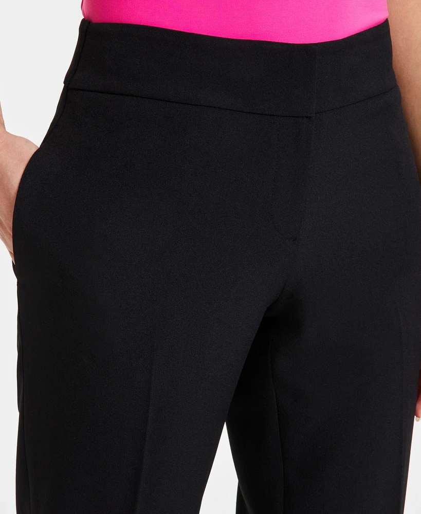 Kasper Women's Stretch Crepe Slim Leg Pant