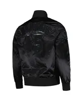 Men's Pro Standard Patrick Mahomes Black Kansas City Chiefs Player Full-Snap Jacket
