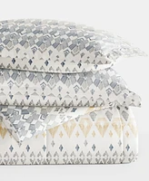 ienjoy Home Mayan Stamp 3-Piece Comforter Set, Full/Queen