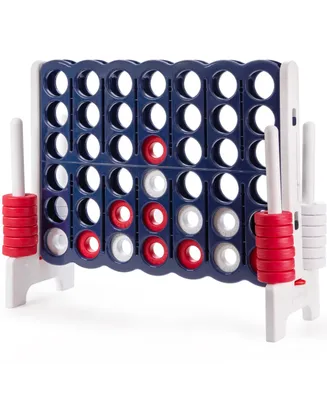 Jumbo 4-to-Score 4 in A Row Giant Game Set