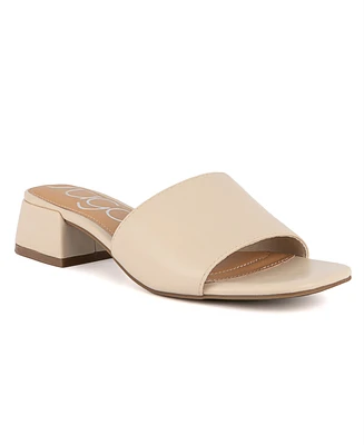 Sugar Women's Uniform 3 Slip-On Block Heel Sandals