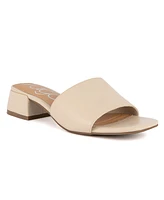 Sugar Women's Uniform 3 Slip-On Block Heel Sandals