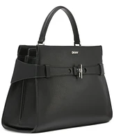 Dkny Bleeker Medium Leather Satchel