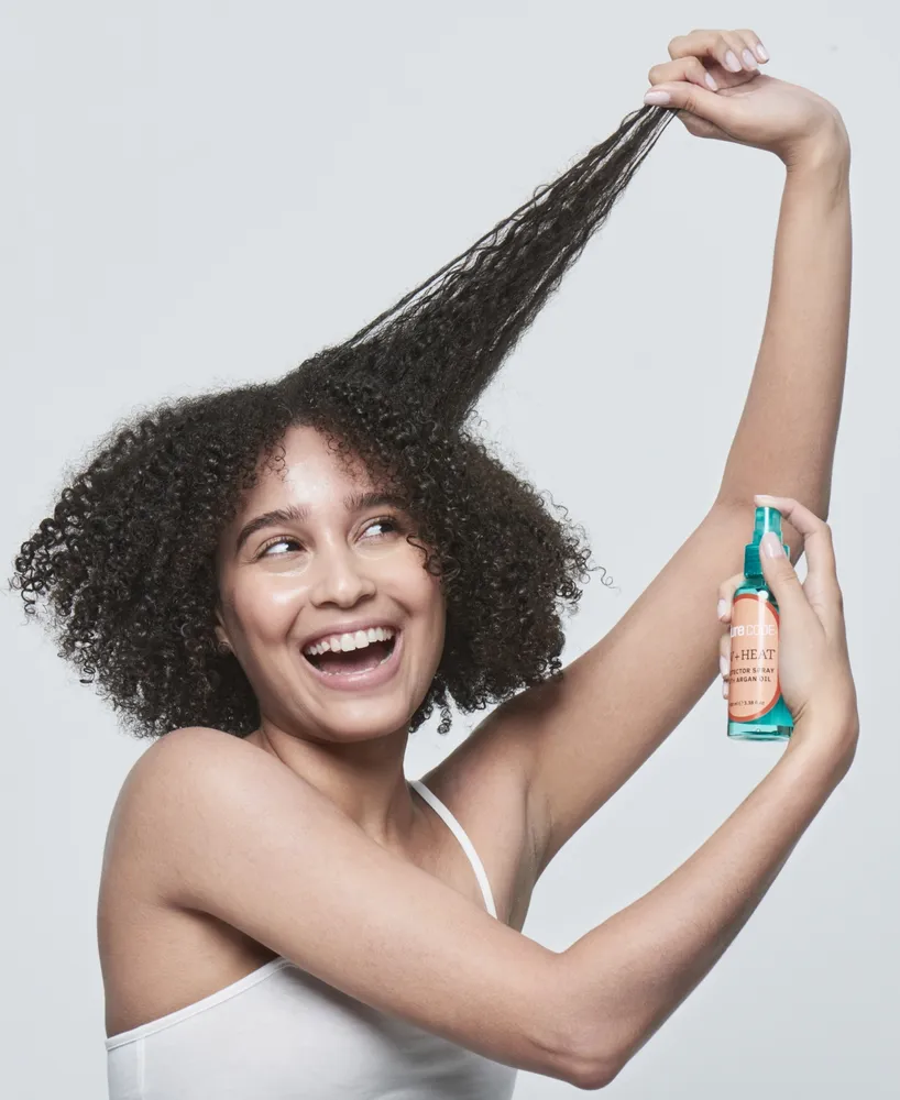 Purecode Uv + Heat Protector Spray With Argan Oil, 3.38 oz.
