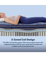 Serta Perfect Sleeper Cobalt Calm 13" Plush Mattress Set
