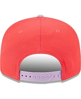 Men's New Era Red, Lavender Tampa Bay Buccaneers Two-Tone Color Pack 9FIFTY Snapback Hat