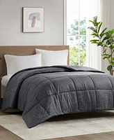 Intelligent Design Comfort Cool Jersey Knit Oversized Down Alternative Comforter