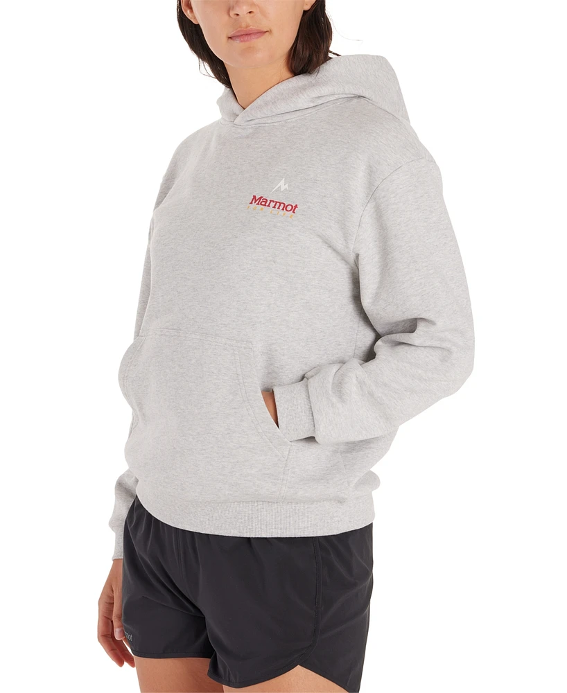 Marmot Women's For Life Graphic Hoodie Shirt