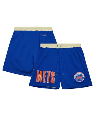 Men's Mitchell & Ness Royal New York Mets Og 2.0 Fashion Shorts