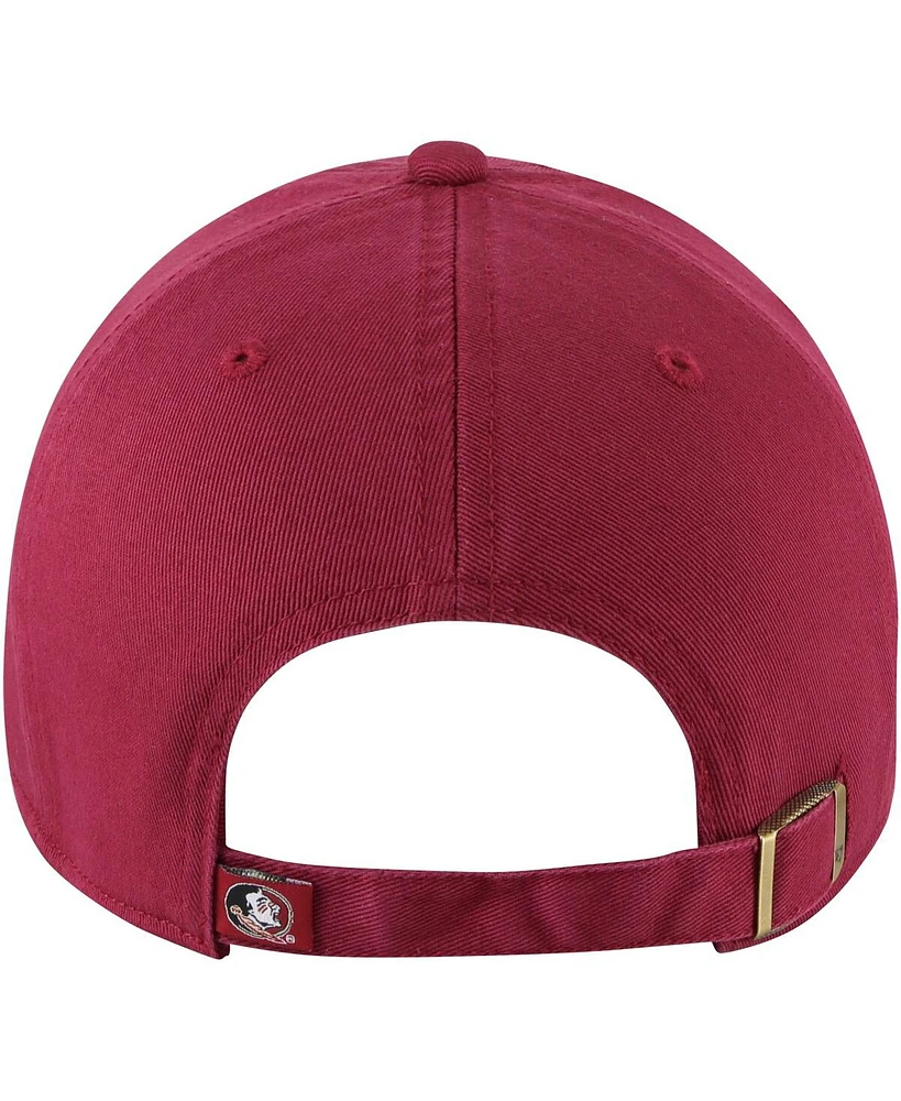 Women's '47 Brand Garnet Florida State Seminoles Sidney Clean Up Adjustable Hat