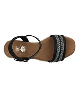 Gc Shoes Women's Solene Slingback Espadrille Wedge Sandals