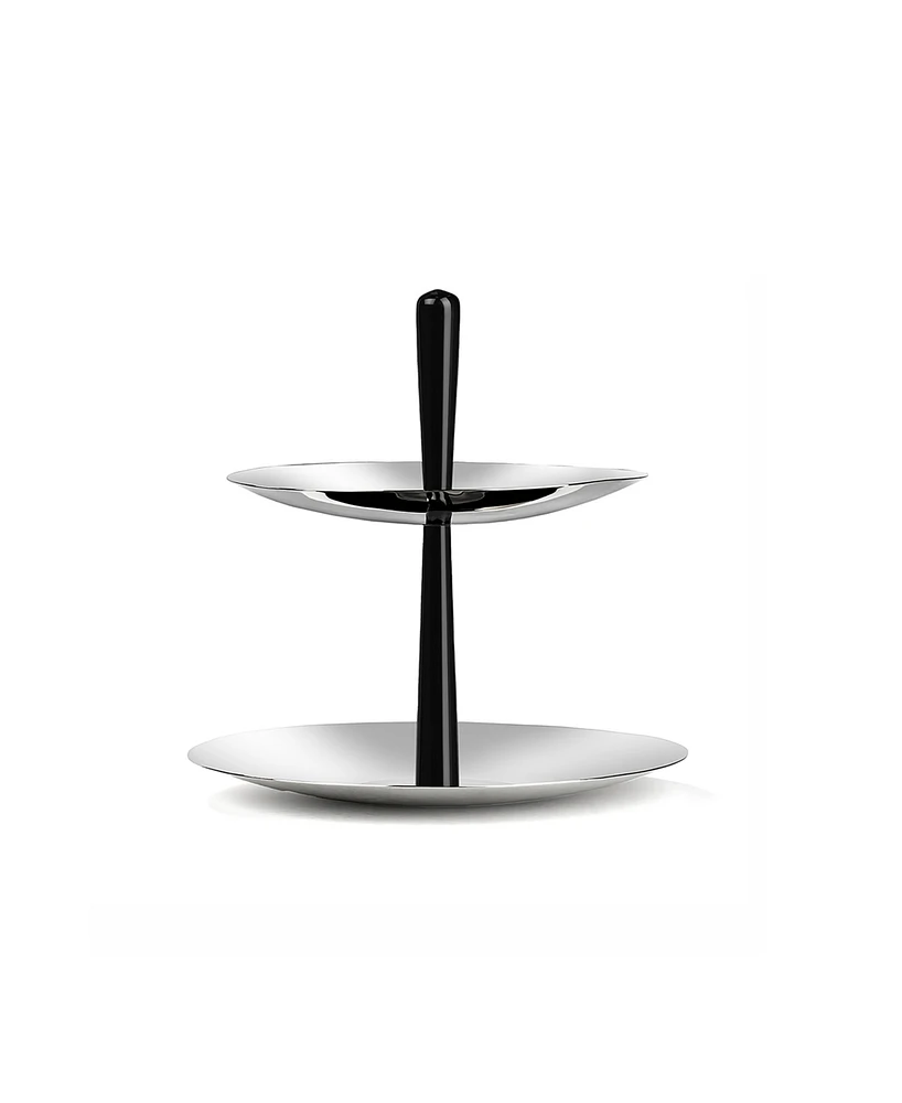 Nambe Circa Tiered Server