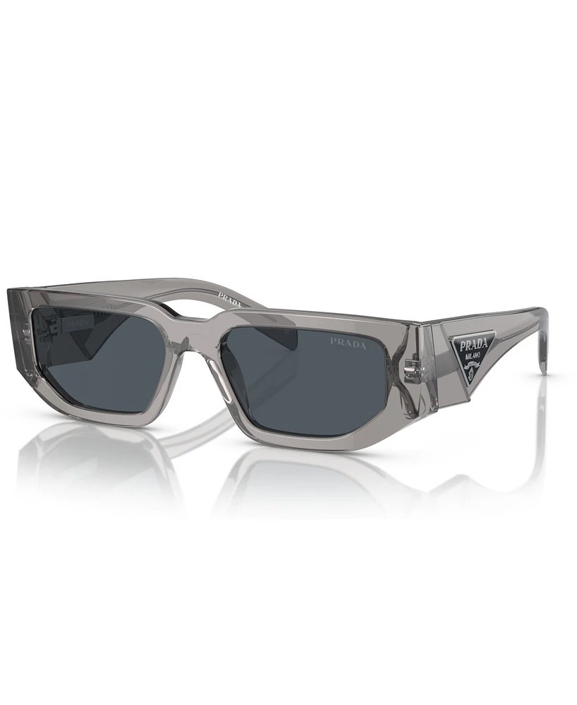 Prada Symbole Rectangular Men's Sunglasses