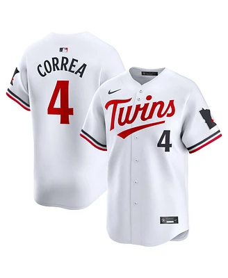 Men's Nike Carlos Correa White Minnesota Twins Home Limited Player Jersey