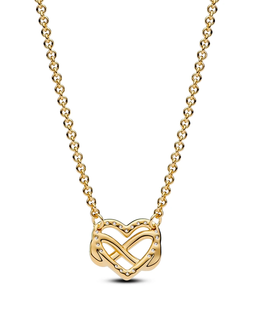 Pandora Sparkling Infinity Heart Collier Necklace