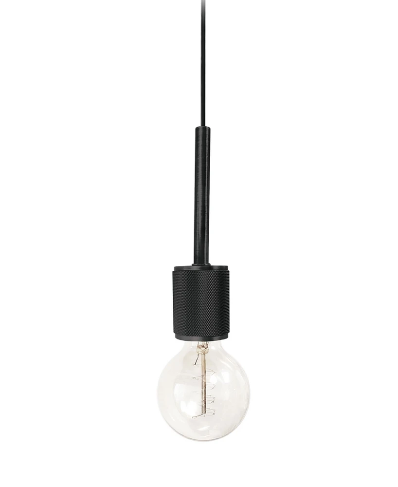 Dainolite 6.5" Metal Roswell 1 Light Small Pendant