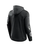Men's Fanatics Black San Antonio Spurs Home Court Pullover Hoodie