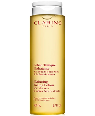 Clarins Hydrating Toning Lotion With Aloe Vera, 6.7 oz.